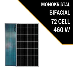 LEXTRON 460W BIFACIAL MONOKRİSTAL GÜNEŞ PANELİ